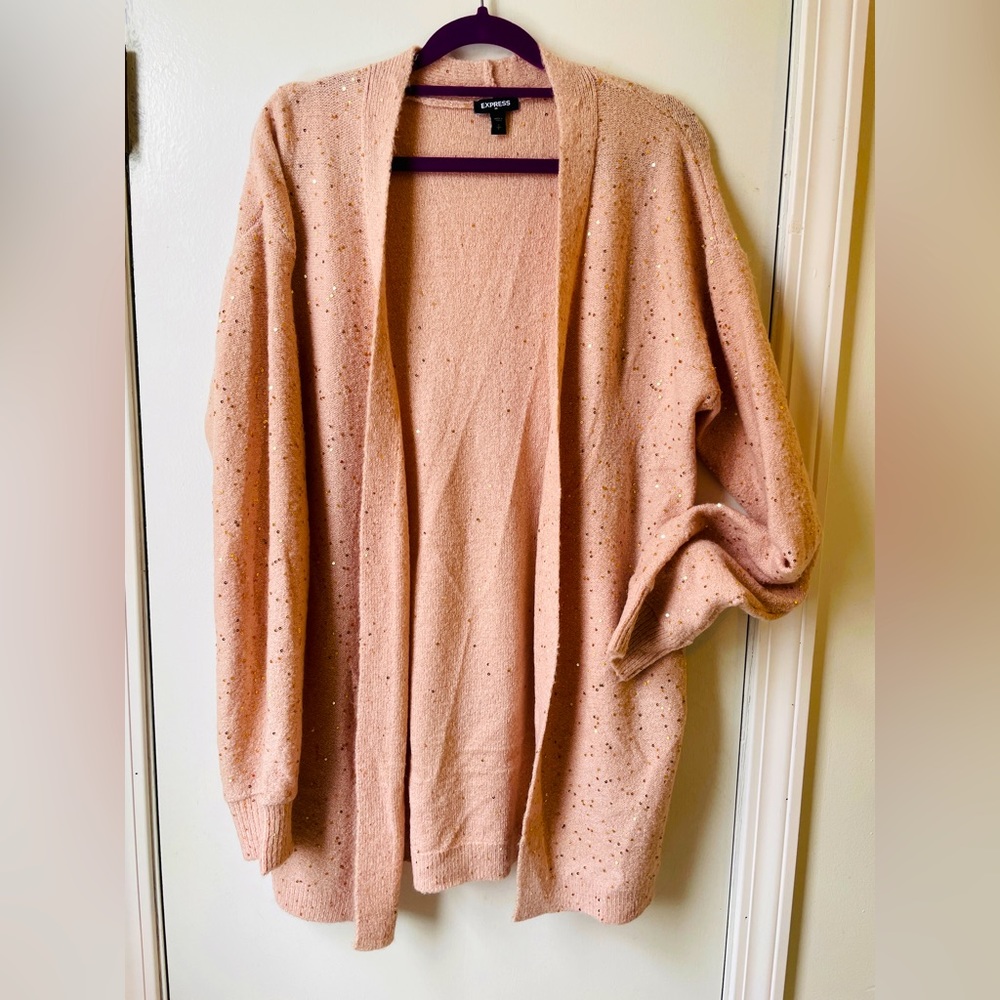 Express Light Pink with Sequins Women’s S